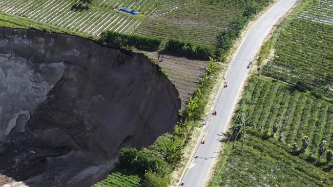 sinkhole Aceh Tengah membesar pasca banjir